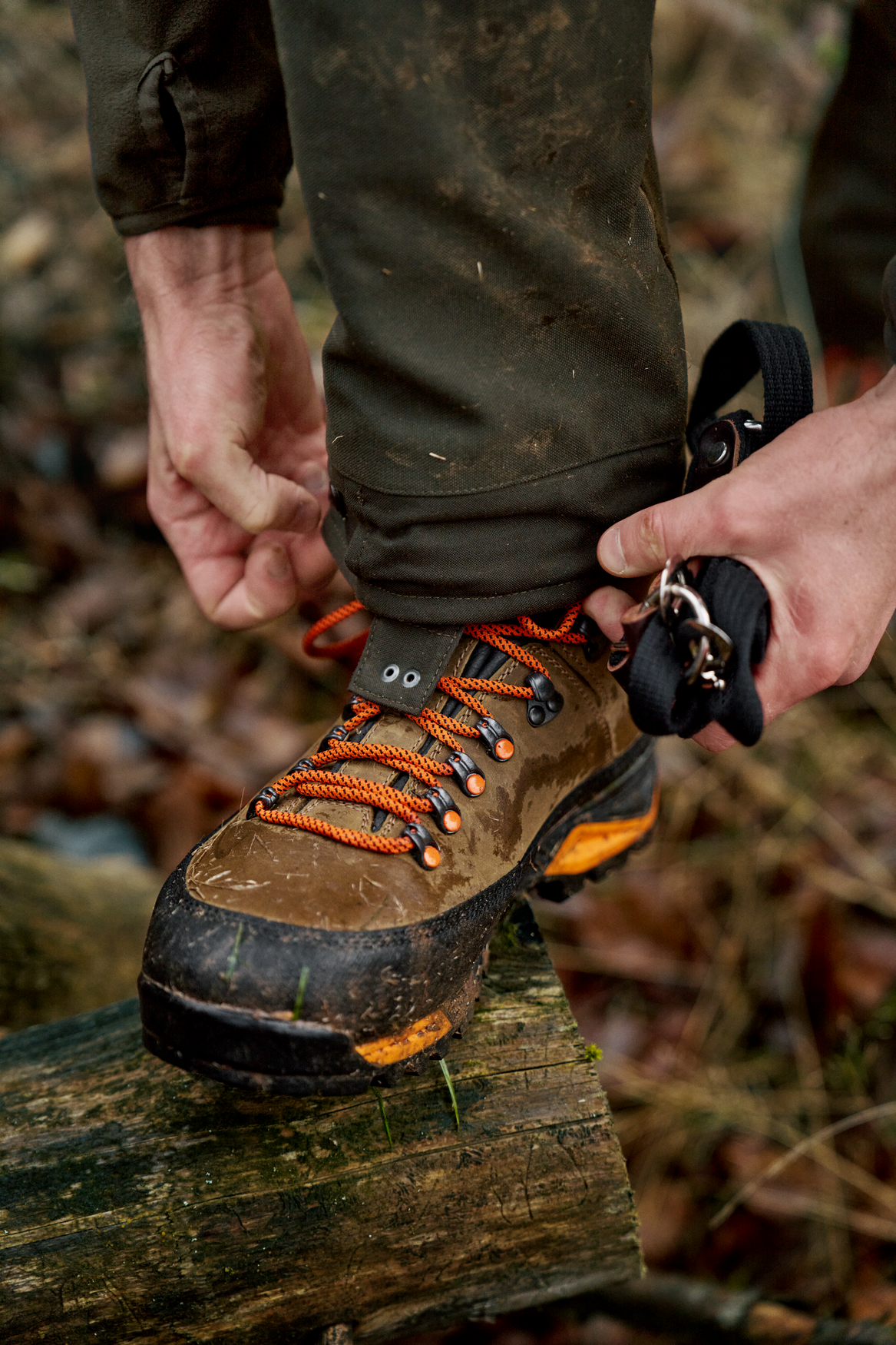 Saxnäs GTX orange zābaki