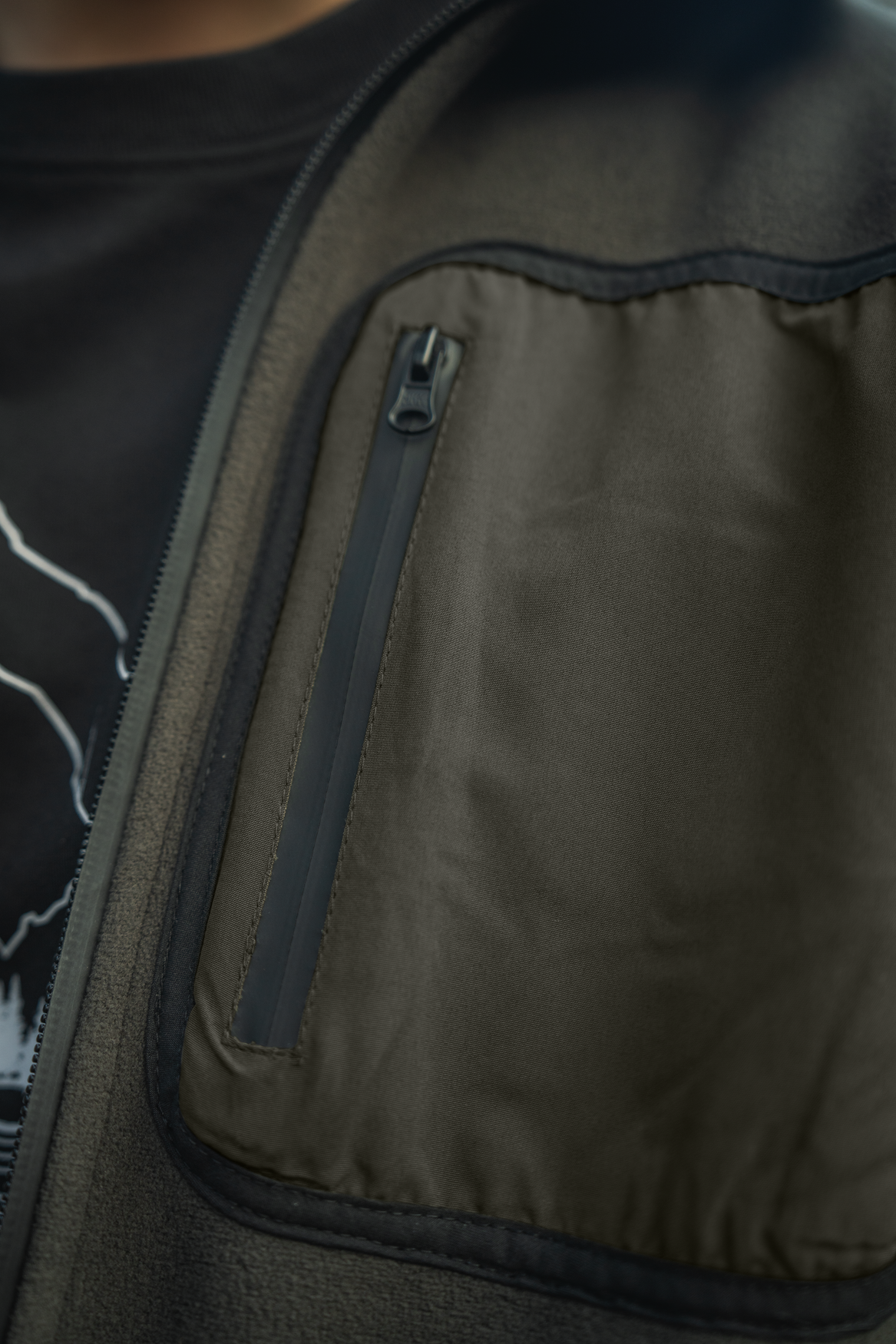 Rogue Solid divpusējā flīsa jaka